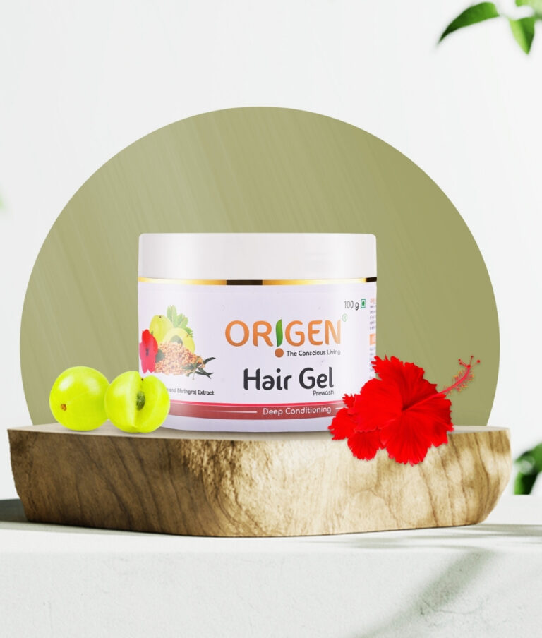 Hair Gel With Hibiscus, Methi, Amla & Bhringraj