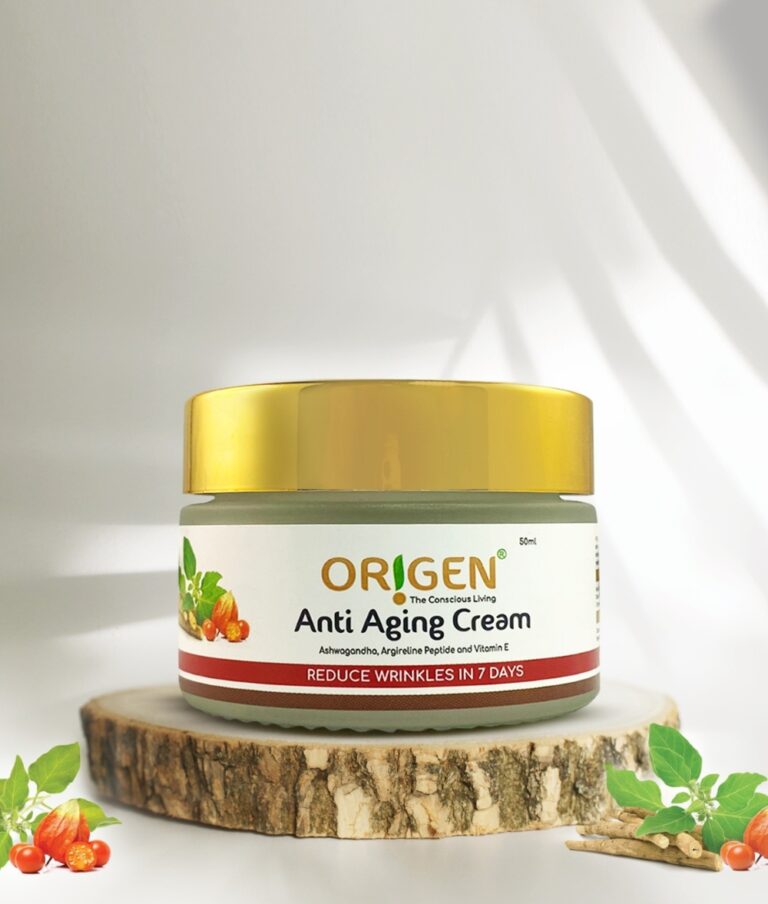 Anti Aging Cream with Ashwagandha , Argireline Peptide & Vitamin E