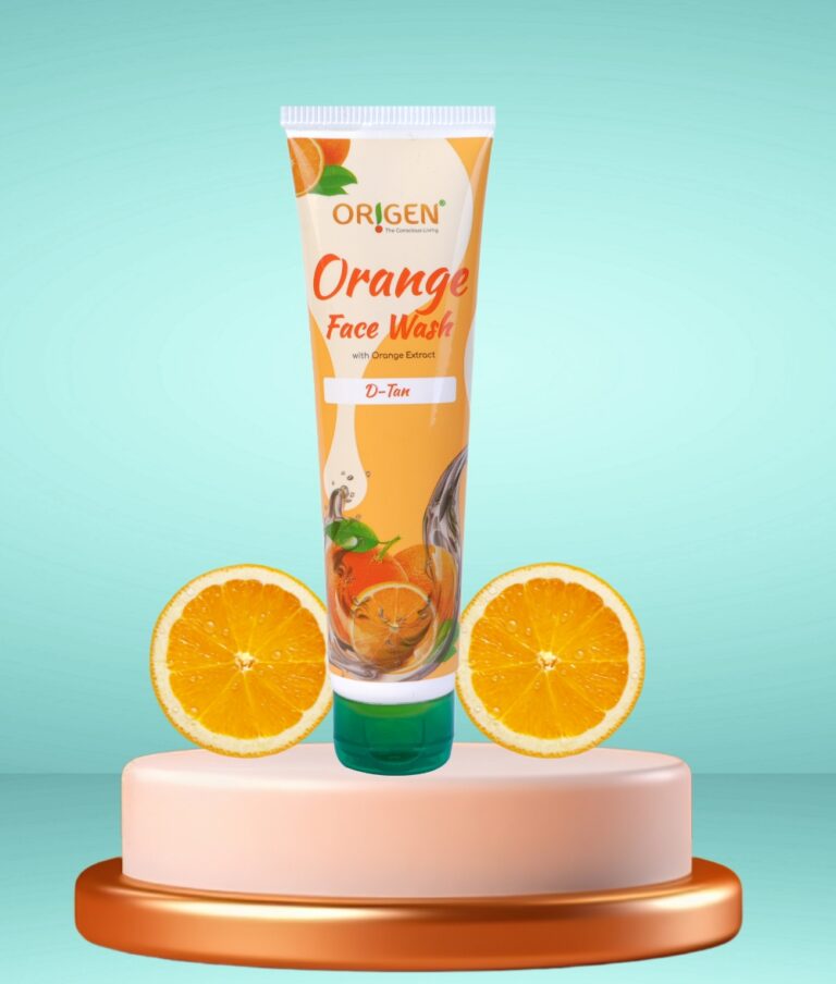 D- Tan Orange Face Wash