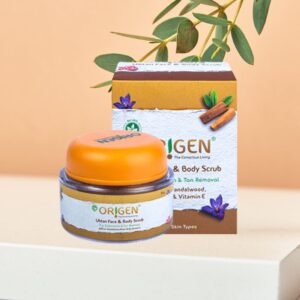All- Natural Ubtan Face & Body Scrub For Exfoliation & Tan Control