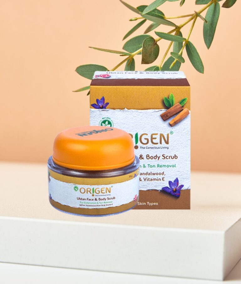 All- Natural Ubtan Face & Body Scrub For Exfoliation & Tan Control